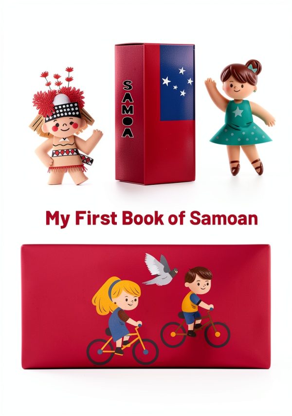 Samoan Preschool Storybook Samoan Books Print Replica eBook for Kids-0