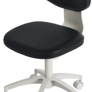 Ergonomic Dentist Chair MINTOOTHPRO PU Leather Swivel Stool Black-0